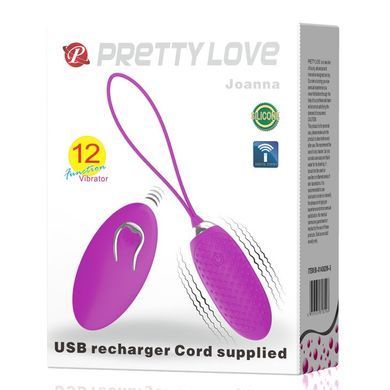 Віброяйце Pretty Love Joanna з дистанційним керуванням, BI-014362W-5