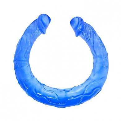 Двойной фаллоимитатор "Double Dong" BI-040015 BLUE