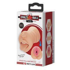 Мастурбатор з двома входами Crazy Bull - Sarah soft skin, BM-009240N
