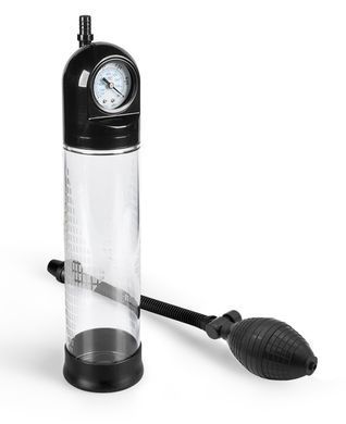 Вакуумная помпа с манометром CANWIN Penis Pump Men - P228