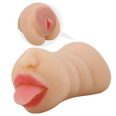 Мастурбатор з двома входами Crazy Bull - Sarah soft skin, BM-009240N