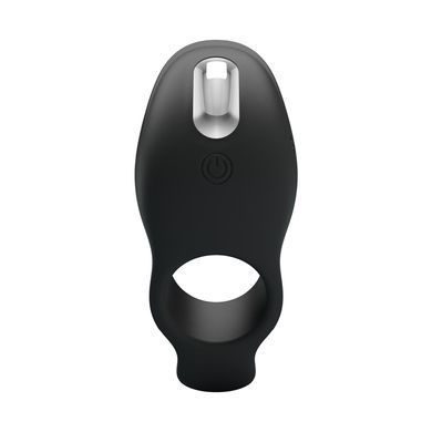 Вібро-кільце Pretty Love - Vibration Penis Sleeve Black 7 vibration functions, BI-210198