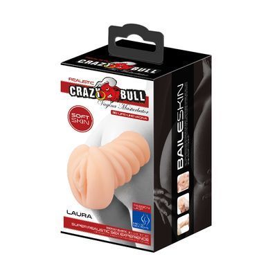 Мастурбатор-вагіна CRAZY BULL - Laura, BM-009149
