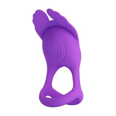 Кільце ерекційне Pretty Love - Vibration Penis Ring SILAS Purple, BI-210318-1