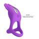 Кільце ерекційне Pretty Love - Vibration Penis Ring SILAS Purple, BI-210318-1