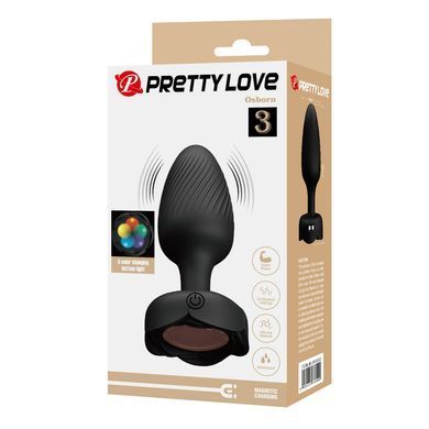 Анальный стимулятор с вибрацией PRETTY LOVE - Osborn 3, BI-040183