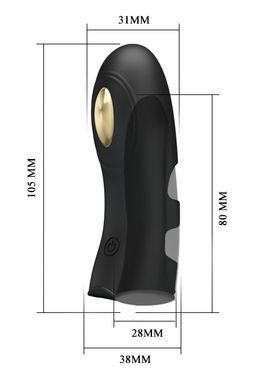 Клиторальный стимулятор на палец Pretty Love - PEGASUS Fingering Electric Vibrator, BI-014784