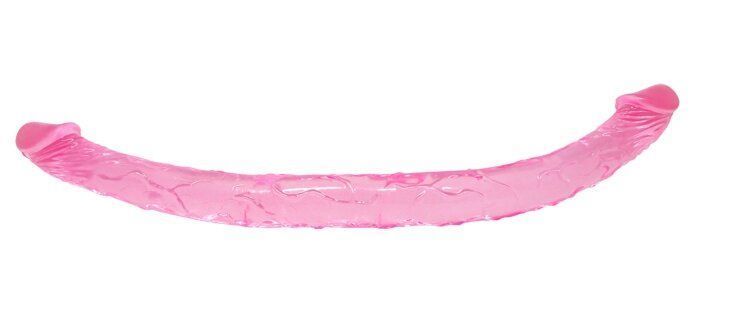 Двойной фаллоимитатор "Double Dong" BI-040015 PINK