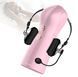Мастурбатор з вібростимуляцією FOXSHOW Vibrating and Flashing Masturbation Cup Pink USB 7+7 Function, BS6300022