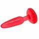 Анальна пробка на присоску "Butt plug" BI-017001 Red