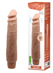 Вібратор реалістик BARBARA BOB DILDO VIBRATOR, BW-001004R