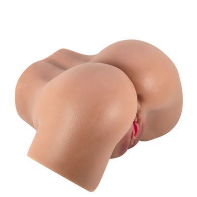 Мастурбатор вагіна-анус із вібрацією Crazy Bull - Hailey Latinos soft skin, BM-009242Z-1