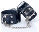 Наручники из искуственной кожи Fetish Boss Series - Handcuffs with studs, BS3300092