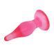 Анальна пробка на присоску Butt plug, BI-017006 Pink