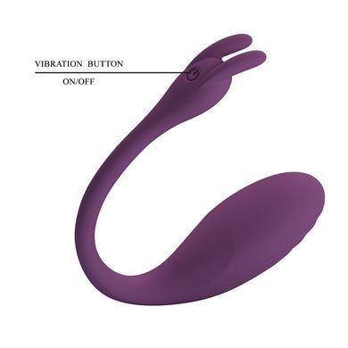 Виброяйцо управляемое смартфоном Pretty Love - Catalina 12 vibration functions Mobile APP, BI-014935HP-1
