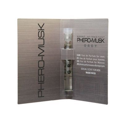 Духи с феромонами для мужчин PHERO-MUSK Grey, 1 ml