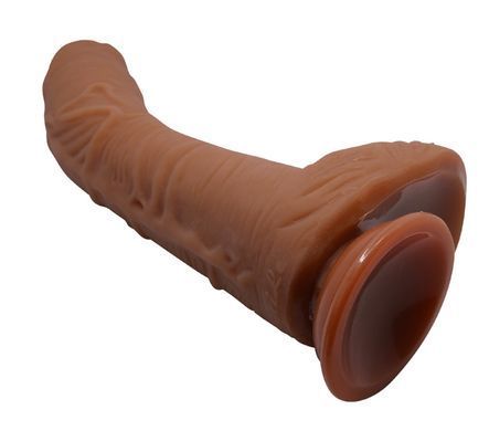 Фалоімітатор на присосці Baile Beautiful ALEX 10.6'' Brown, BW-008037NR-1