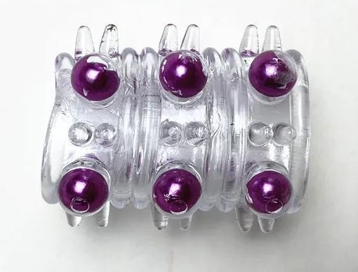 Насадка стимулююча AR028-04 Purple, (1 шт )