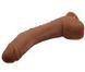 Фалоімітатор на присосці Baile Beautiful ALEX 10.6'' Brown, BW-008037NR-1