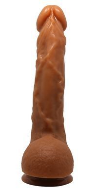 Фаллоимитатор на присоске Baile Beautiful JASON 9,4'' Brown, BW-008041NR-1