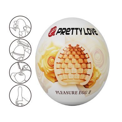 Мастурбатор яйце Pretty Love - Pleasure Egg II, BM-00900T90-1