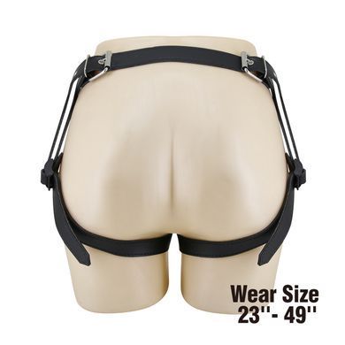 Универсальная система для страпона Pretty Love - Caldric II Black & Blue Universal Harness Briefs, BW-022107-1