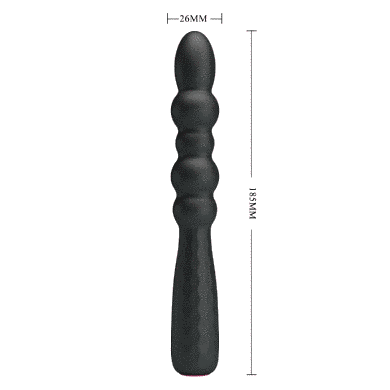 Гнучкий вібростимулятор MR PLAY - Bendable Vibrating Anal Plug, BI-014758-1-MR