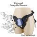 Универсальная система для страпона Pretty Love - Caldric II Black & Blue Universal Harness Briefs, BW-022107-1