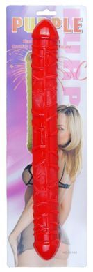 Двойной фаллоимитатор Boss Series: Flexible Double Dong Red, BS6700090