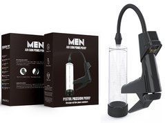 УЦІНКА - Вакуумна помпа з манометром CANWIN Men Air Gun Penis Pump - DIS-P398