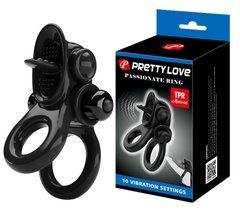 Ерекційне вібро кільце Pretty Love Passionate Ring, BI-210239