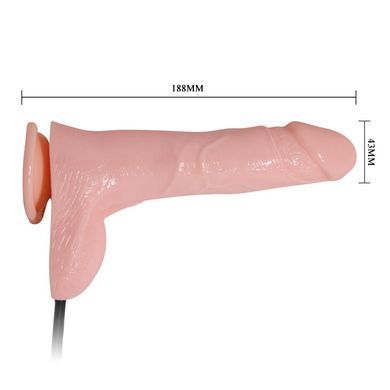 Фаллоимитатор на присоске расширяющийся " INFLATABLE REALISTIC COCK ", BW-008066Q