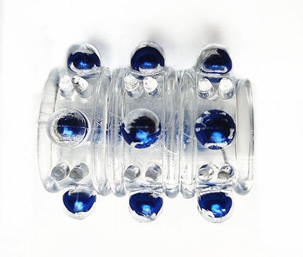 Насадка стимулирующая AR028-06 Blue, ( 1 шт )