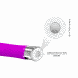Вибромассажер серии Pretty Love Sebastian Purple, BI-014611