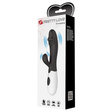 Вибратор серии Pretty Love - SNAPPY black, BI-014173-A3