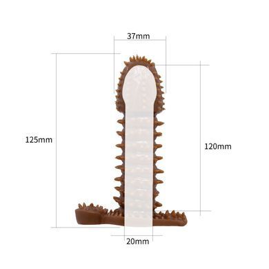 Насадка-презерватив BI-016005-0102S ( тілесна )