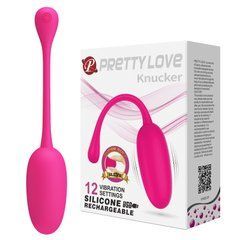 Перезаряжаемое виброяйцо Pretty Love - Knucker, BI-014786