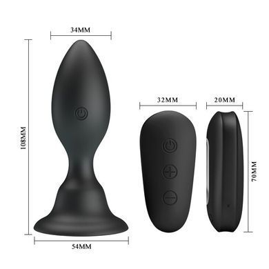 Анальний стимулятор з вібрацією MR PLAY-VIBRATING ANAL PLUG, BI-040076W-MR