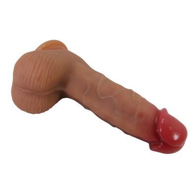 Силиконовый фаллоимитатор на присоске PRETTY LOVE - Dwell 7.6" Super Soft Liquid Silicone Dildo, BW-008139N