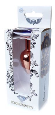 Анальная пробка Boss Series - Jewellery Red Gold PLUG Dark Blue S, BS6400114