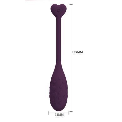 Виброяйцо управляемое смартфоном Pretty Love - Fisherman Purple Mobile APP, BI-300016HP-1
