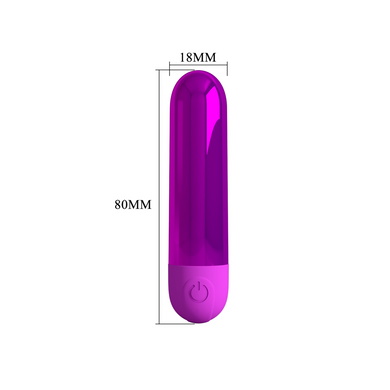 Перезаряджаємая віброкуля Pretty Love - Kiwi Purple, BI-300091