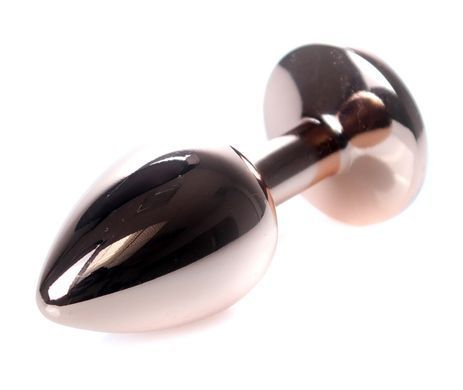 Анальная пробка Boss Series - Jewellery Red Gold PLUG Dark Blue S, BS6400114