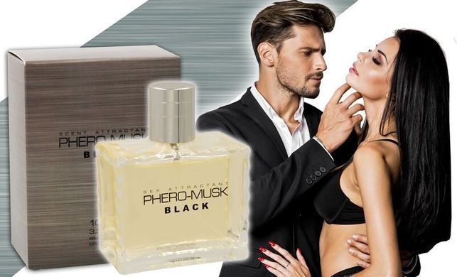 Духи с феромонами для мужчин PHERO-MUSK BLACK, 100 ml