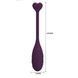 Виброяйцо управляемое смартфоном Pretty Love - Fisherman Purple Mobile APP, BI-300016HP-1