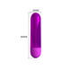 Перезаряджаємая віброкуля Pretty Love - Kiwi Purple, BI-300091
