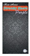 Насадка стимулирующая BOSS Stretchy Sleeve Purple, BS6700015