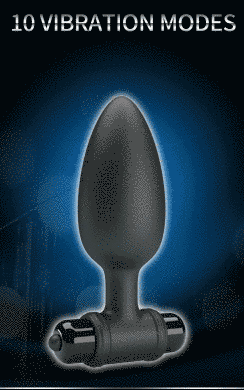 Анальний стимулятор з вібрацією Mr. Play - Super Power Vibrating Anal Plug, BI-040107-MR