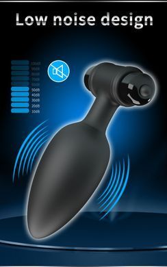 Анальний стимулятор з вібрацією Mr. Play - Super Power Vibrating Anal Plug, BI-040107-MR