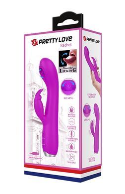Преміальний вібратор з язичком Pretty Love-RACHEL, BI-014783